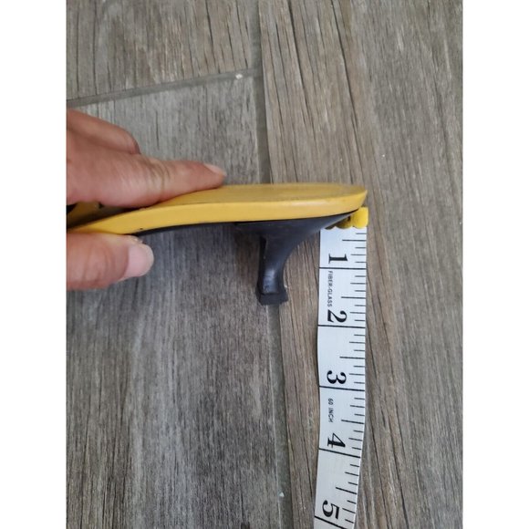 Tod's Yellow Leather Kitten Heel Sandals In Size 36. Clean Outer Sole - Picture 4 of 9